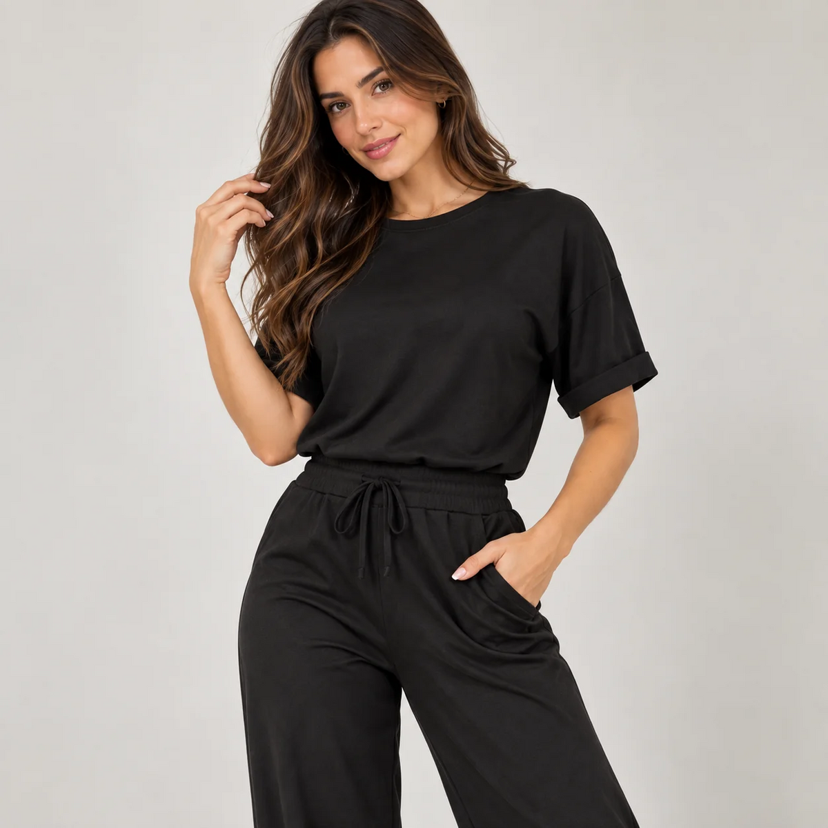 Set Brisa | Camiseta + Pantalón Palazzo